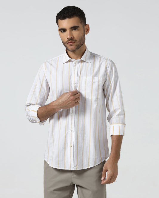 Yellow Stripe Shirt - Garol