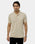 Almond Beige Textured Polo - Lina