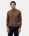 Bear Brown Solid Sweater - Mario