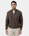 Beaver Brown Stripe Sweater - Olive