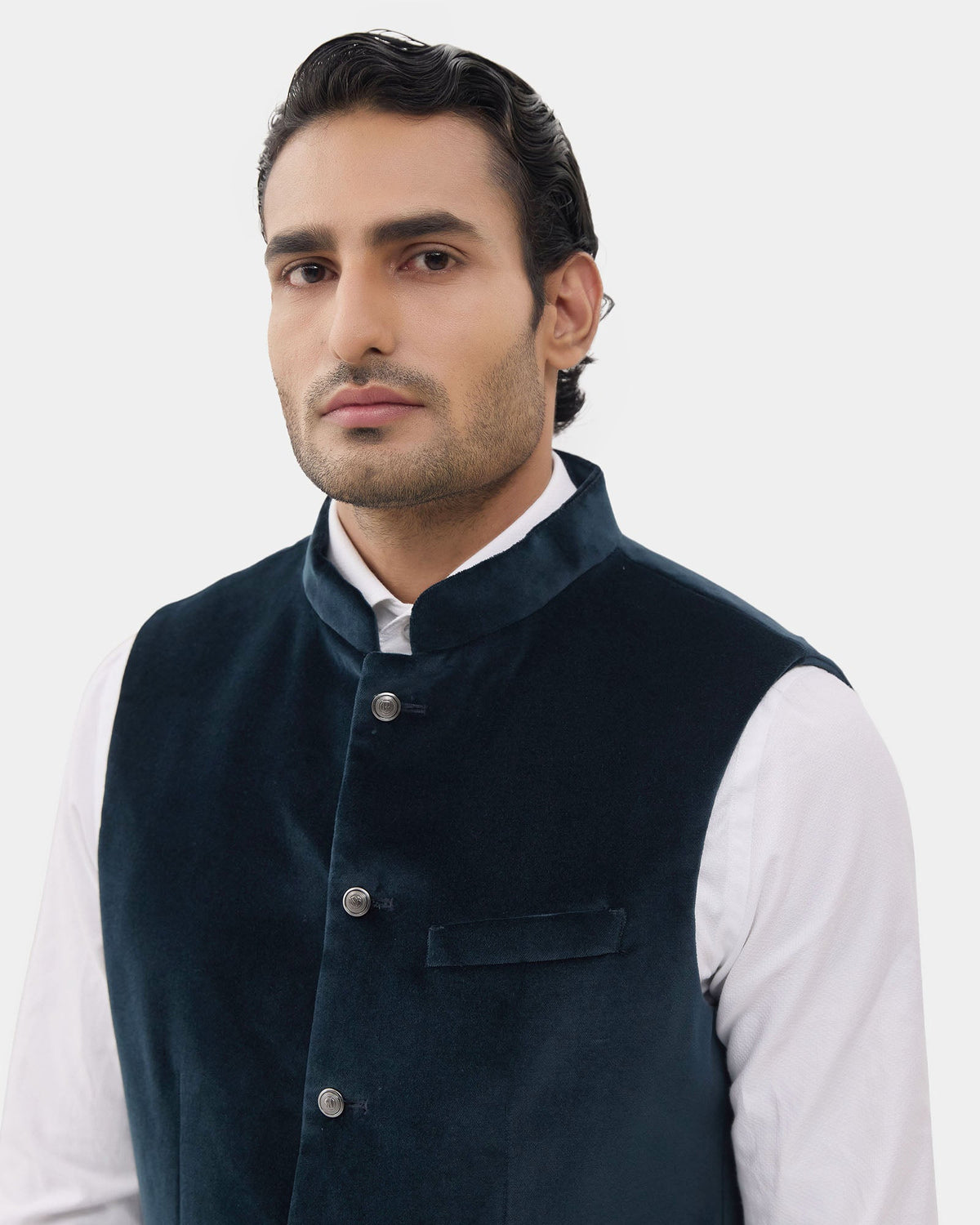 Beetle Solid Waistcoat - Neveger