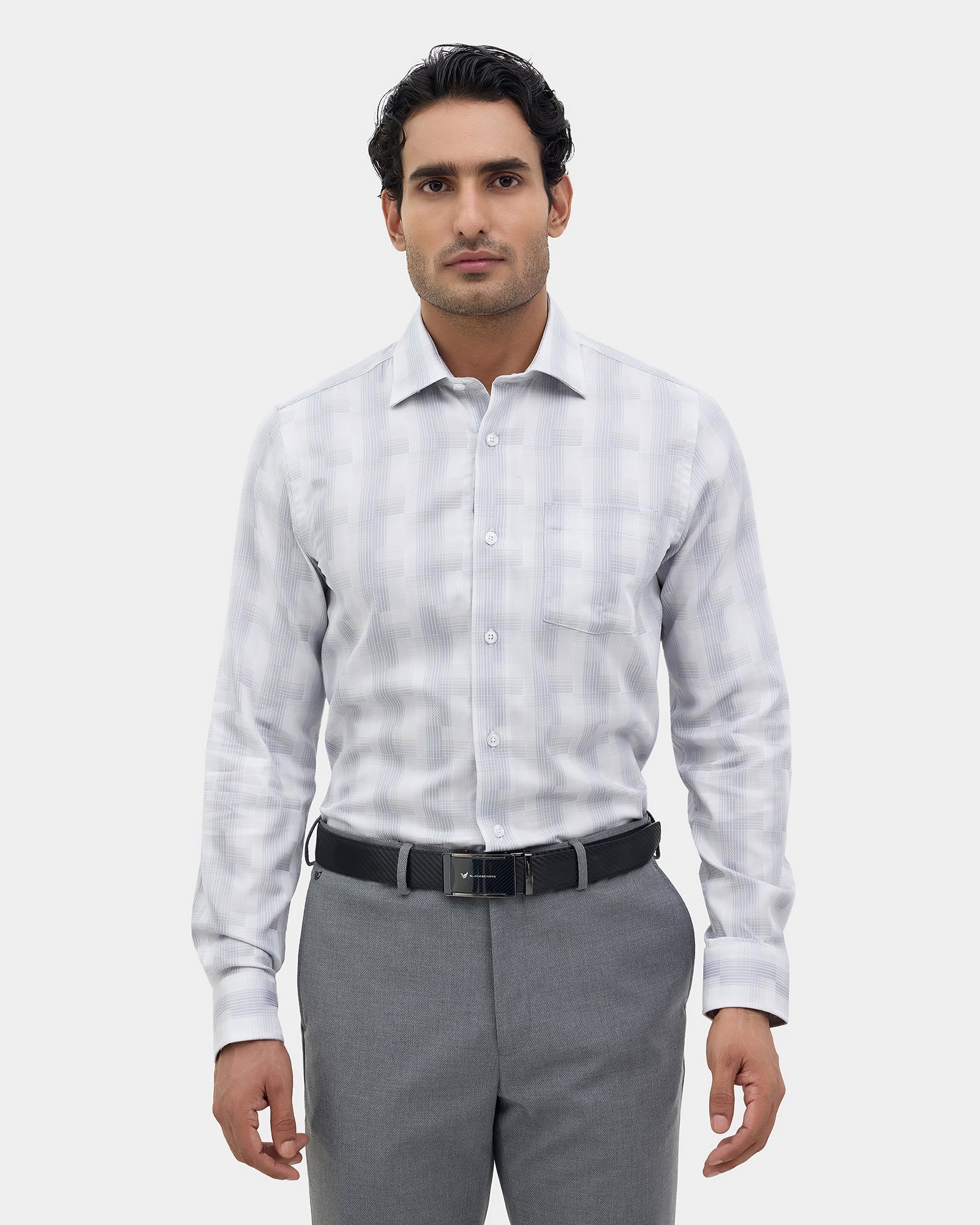Beige Check Shirt - Torren