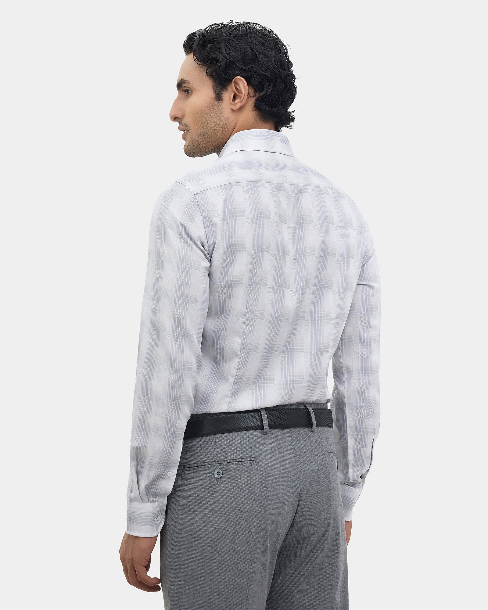 Beige Check Shirt - Torren