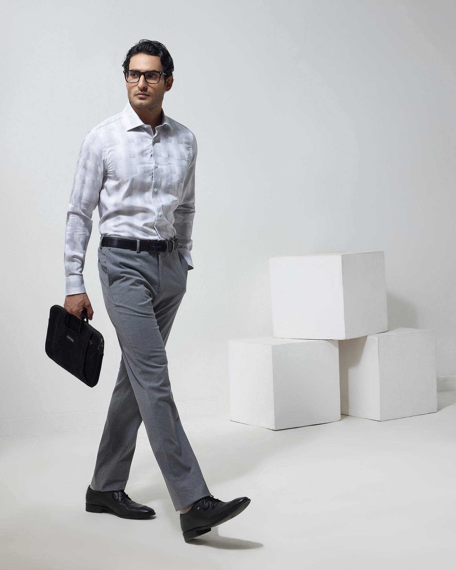 Beige Check Shirt - Torren