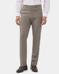 Beige Check Trouser - Fossil