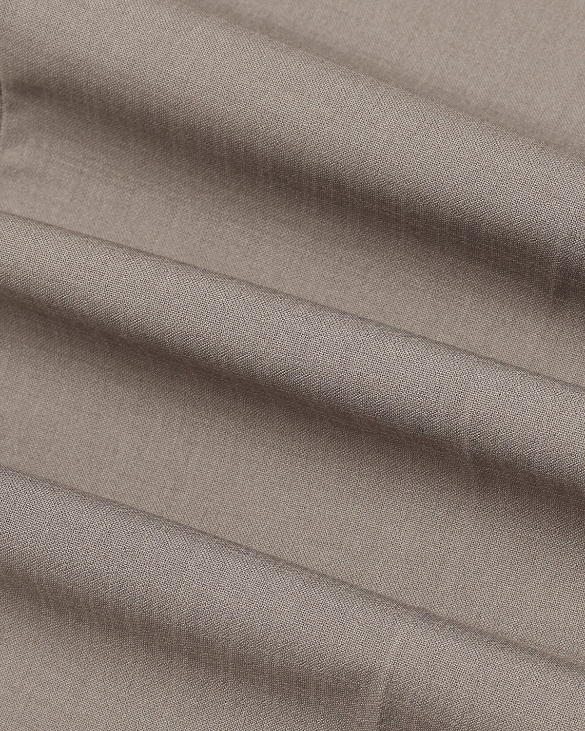 Beige Check Trouser - Fossil