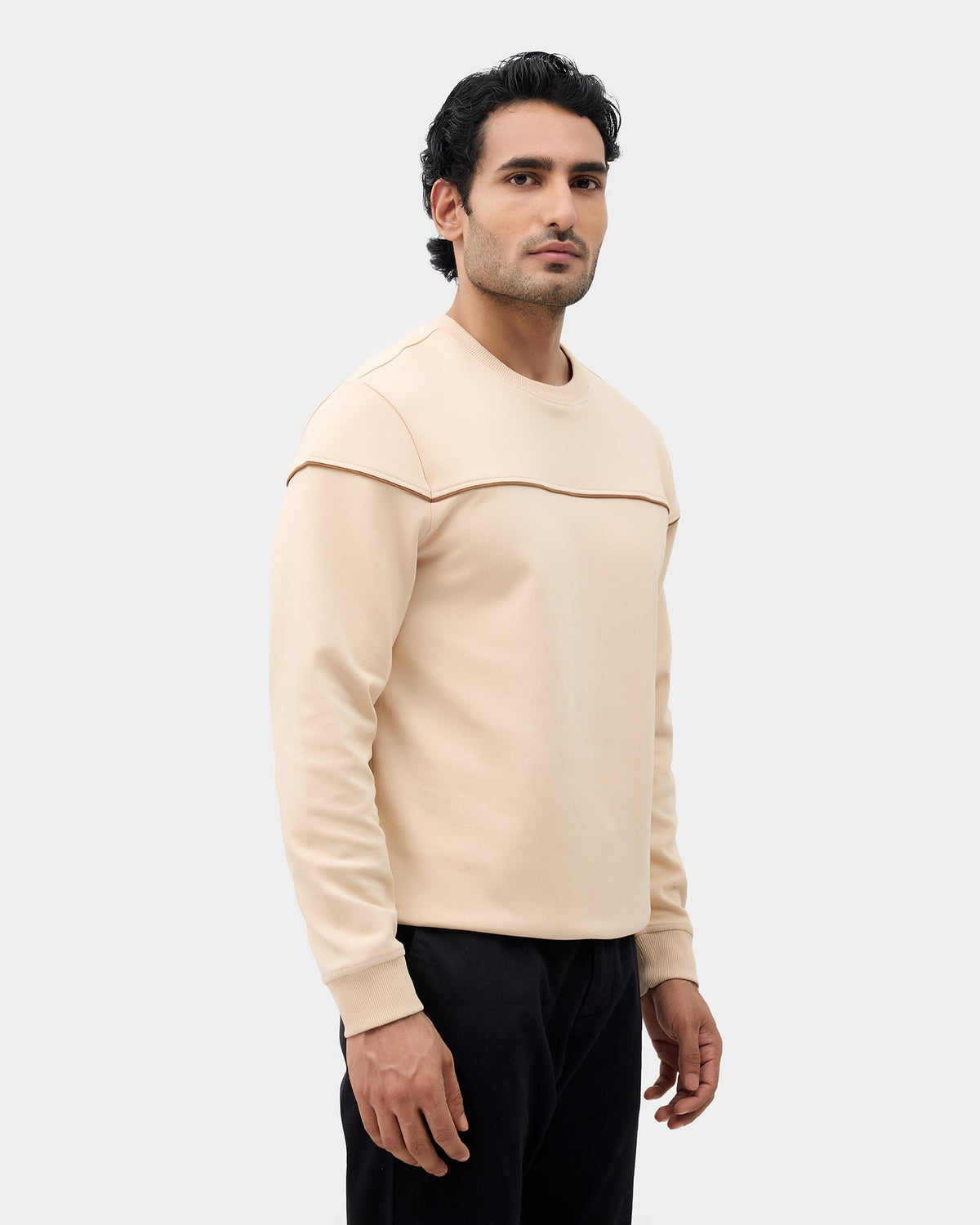 Beige Printed Sweatshirt - Eminem