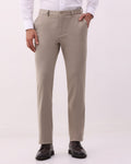 Beige Textured Trouser - Jay
