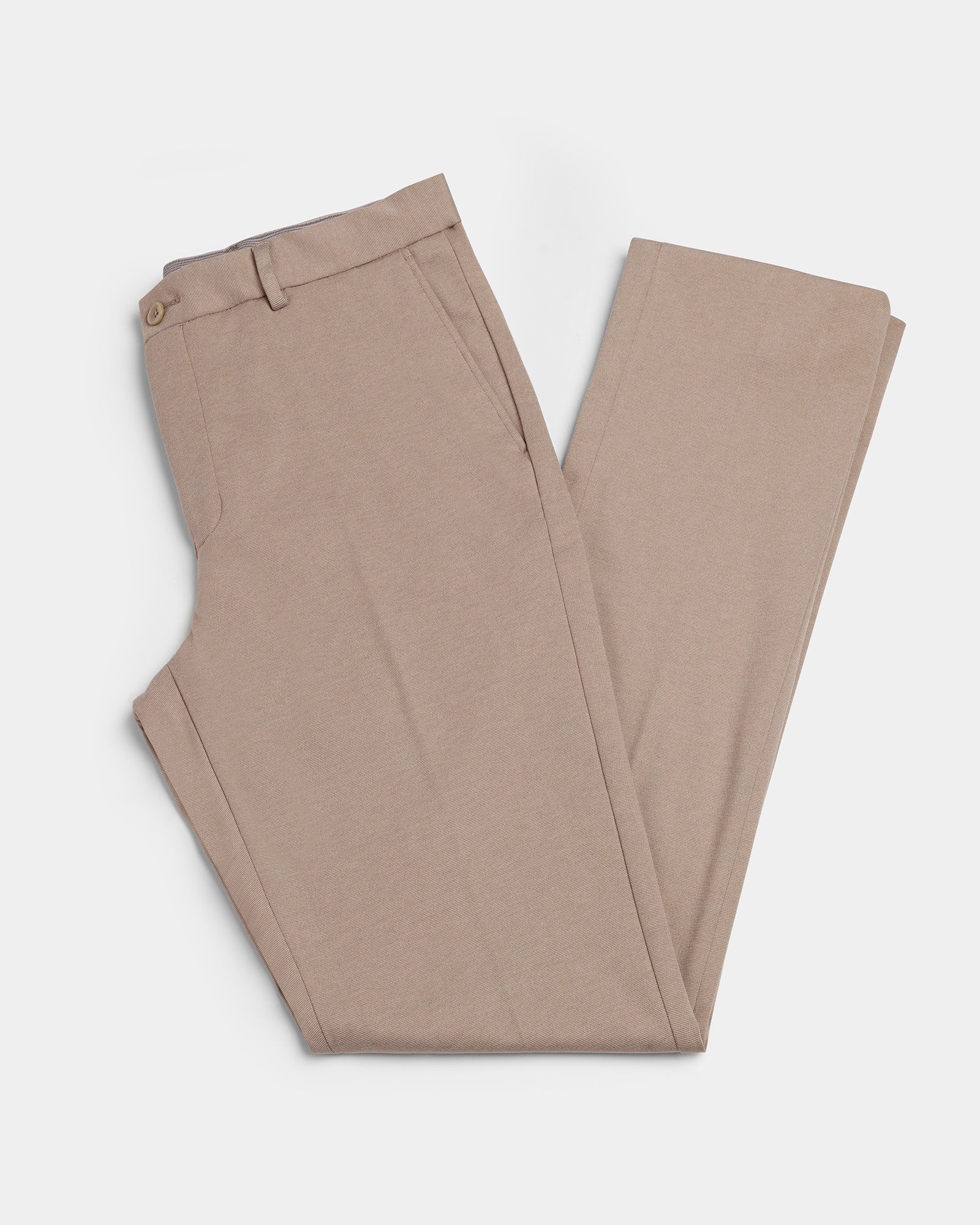 Beige Textured Trouser - Jay
