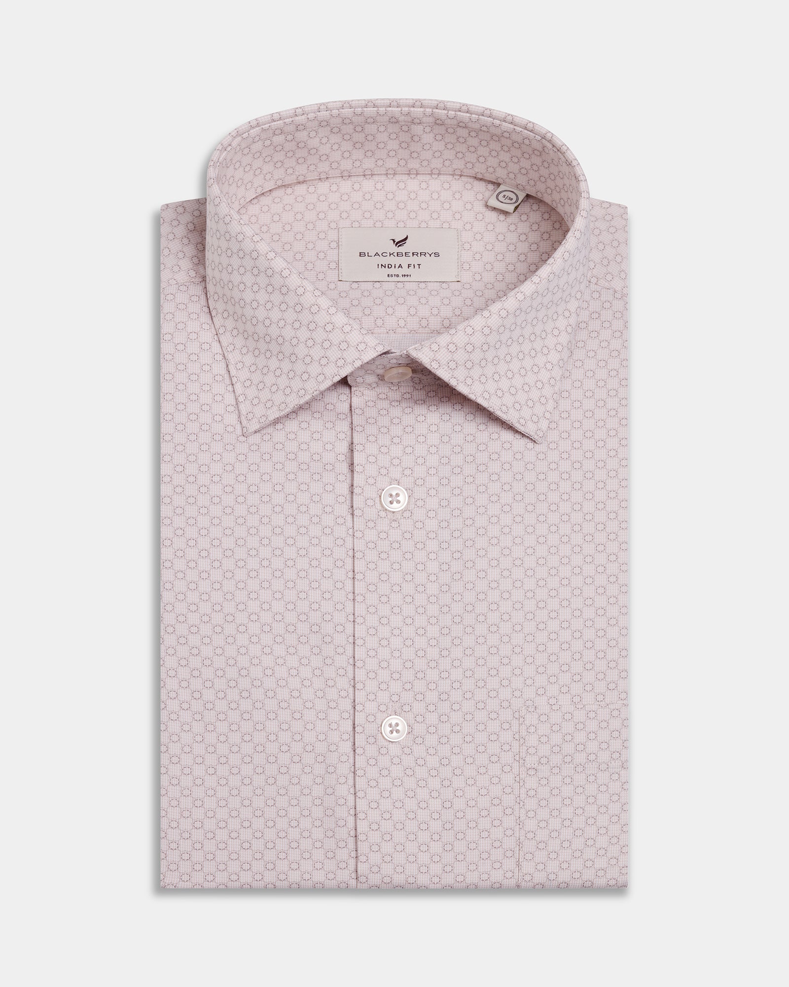 Beige Printed Shirt - Livo