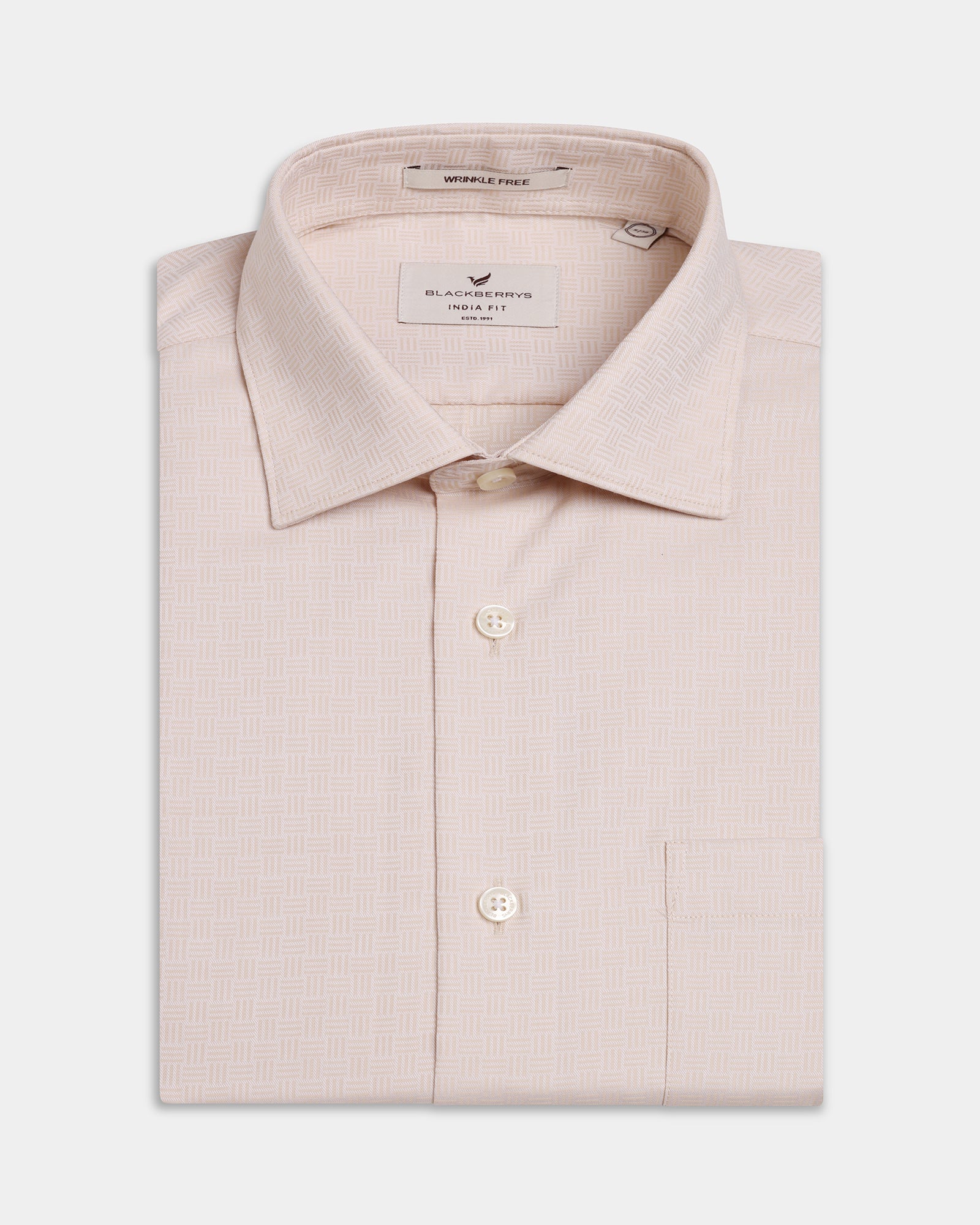 Beige Textured Shirt - Felder