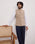 Beige Solid Waistcoat - Ruson