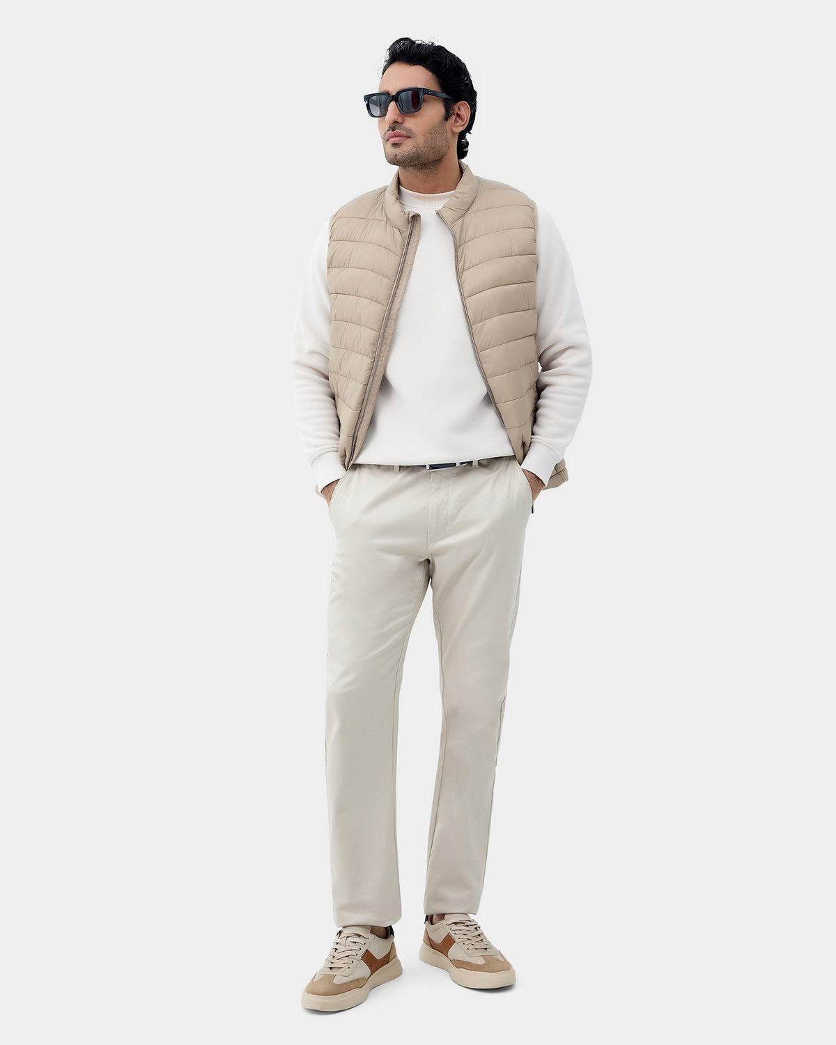 Beige Solid Product - Crius