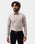 Beige TechPro Stripe Shirt - Keish