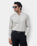 Beige Textured Shirt - Vellen