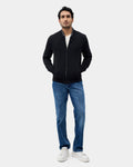 Black Solid Sweatshirt - Morgo