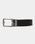 Black & Brown Reversible Textured Leather Belt - Dallas