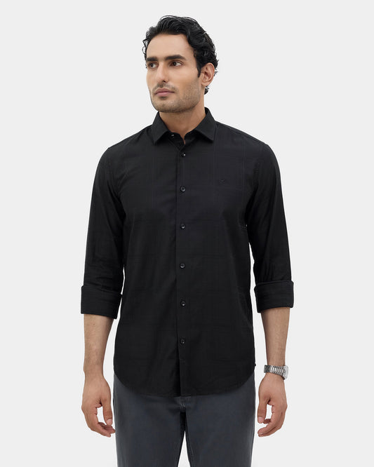 Black Check Shirt - Gaiaa
