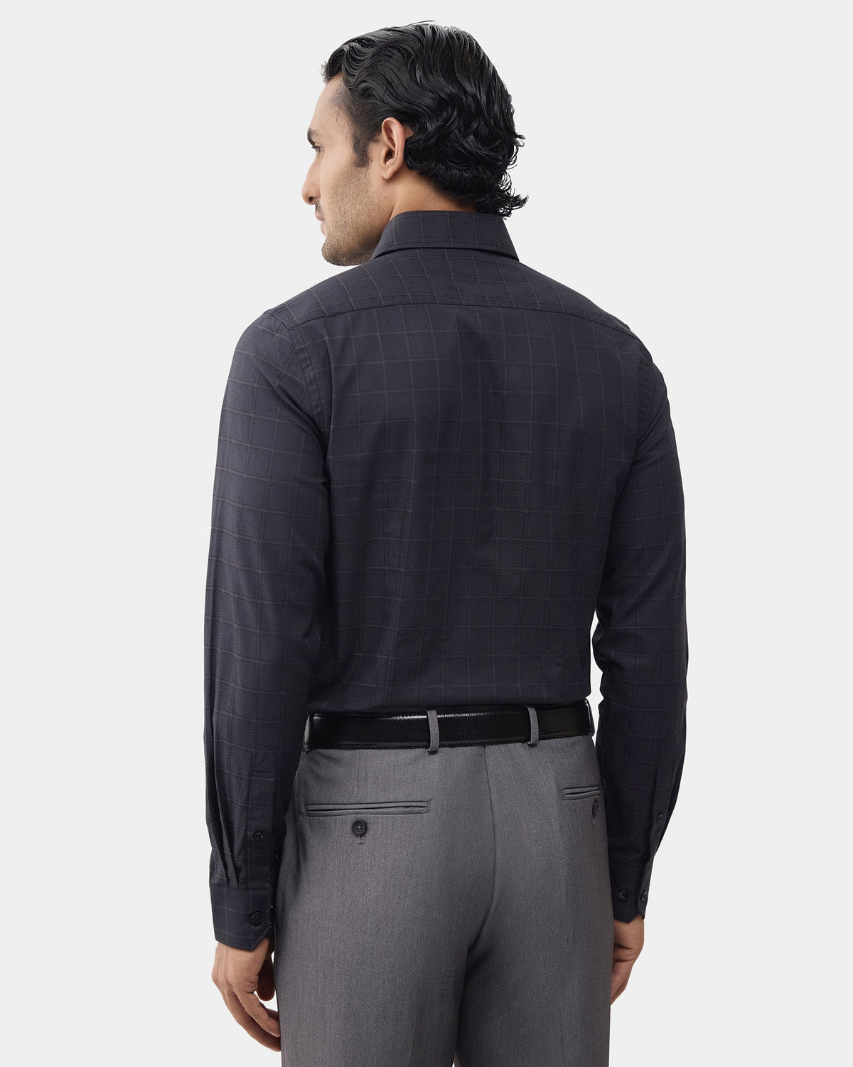 Black Check Shirt - Sentra
