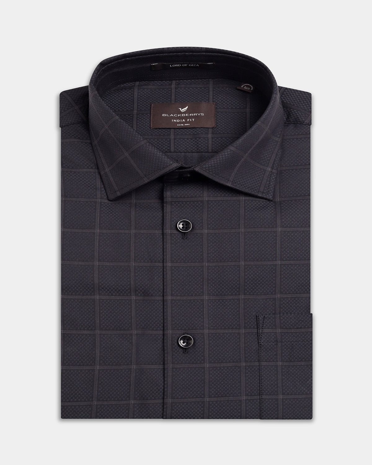 Black Check Shirt - Sentra