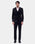 Black Three Piece Check Suit - Rebel