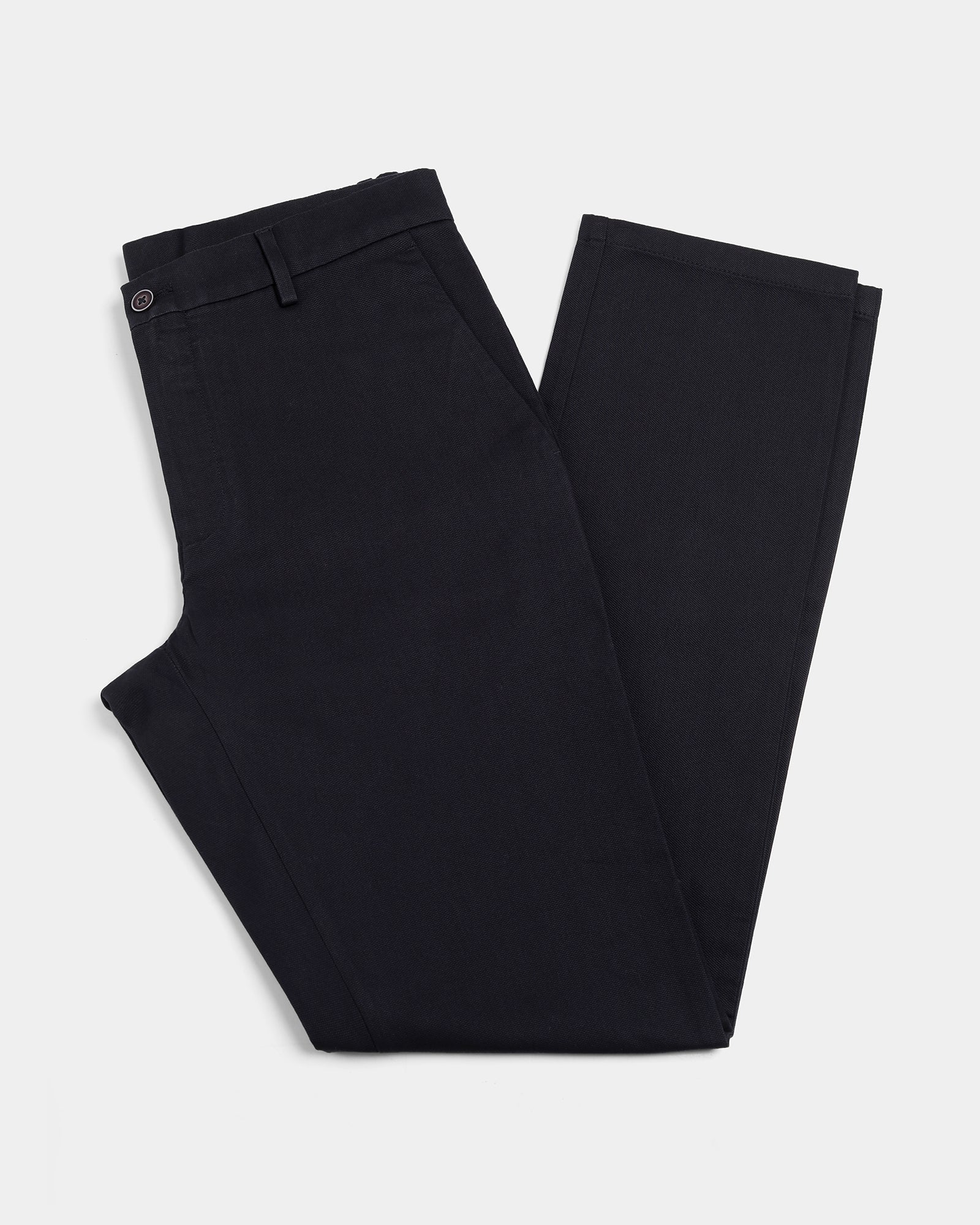 Black Textured Khakis - Everest