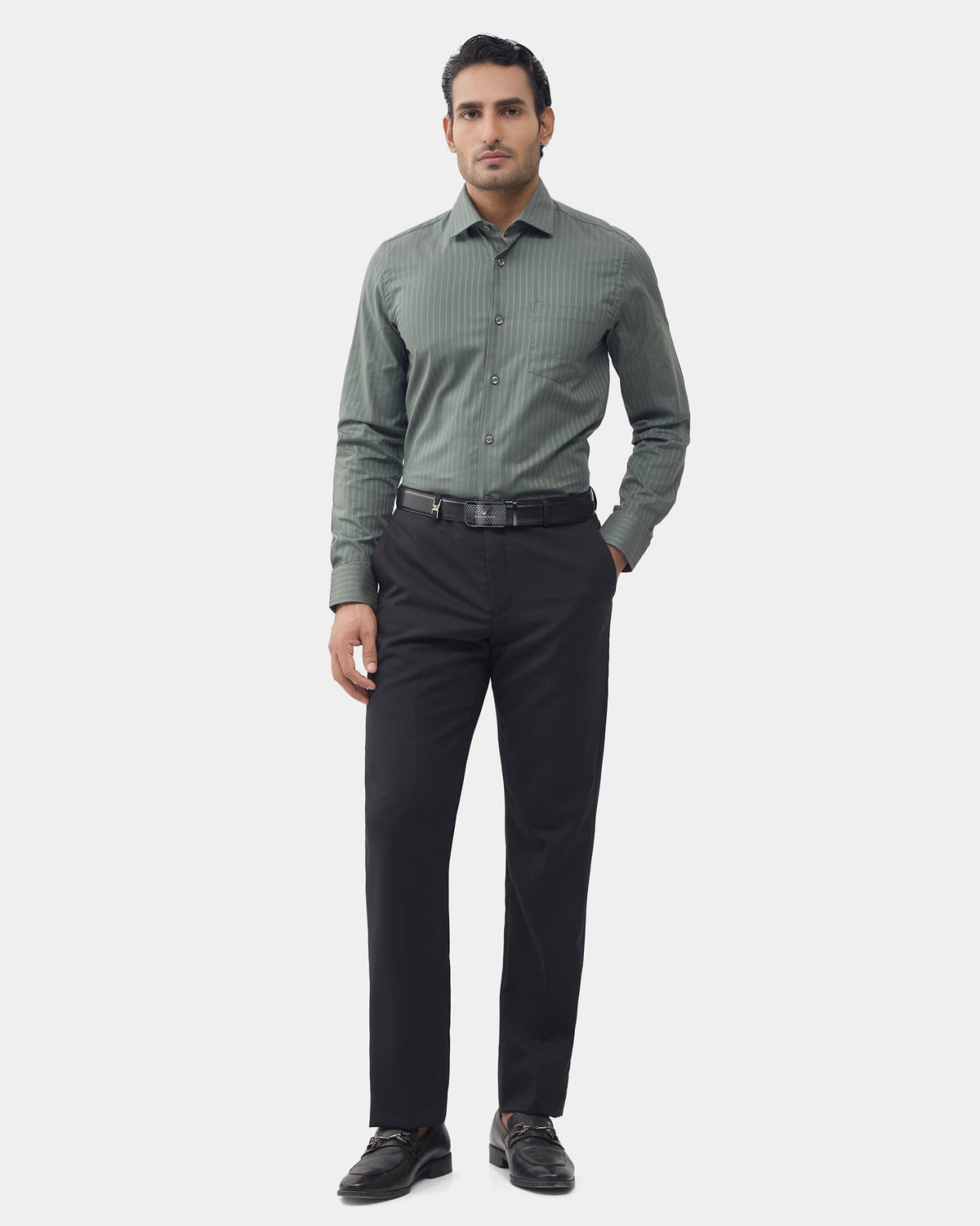 Black Luxe Texturedd Trouser - Chopard