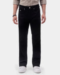 Black Super Clean Straight Comfort Jeans - Cohan
