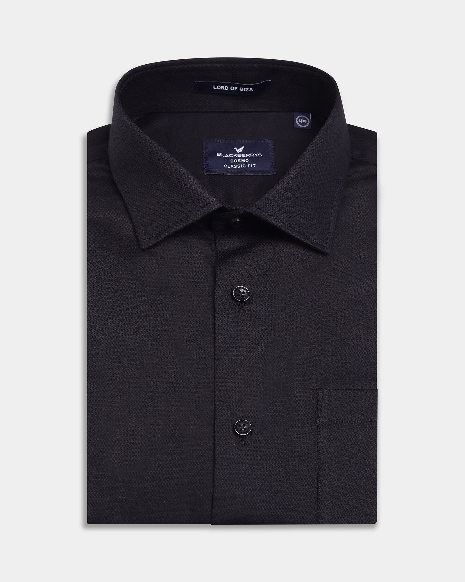 Blue Solid Shirt - Fair