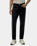 Black Bleed Zero Slim Fit Jeans - Abto