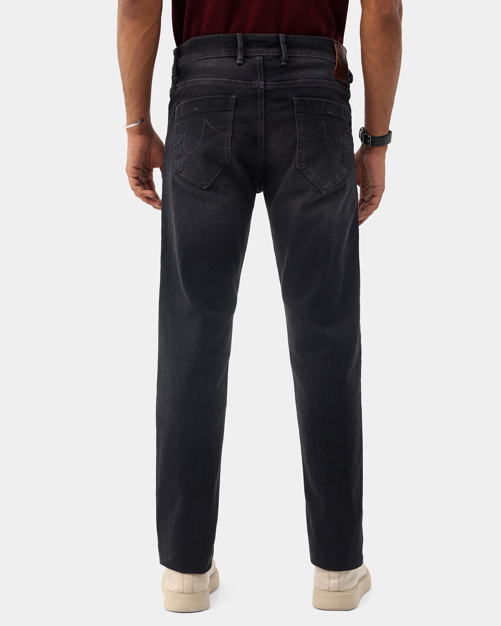 Black Superflex Slim Fit Jeans - Novak