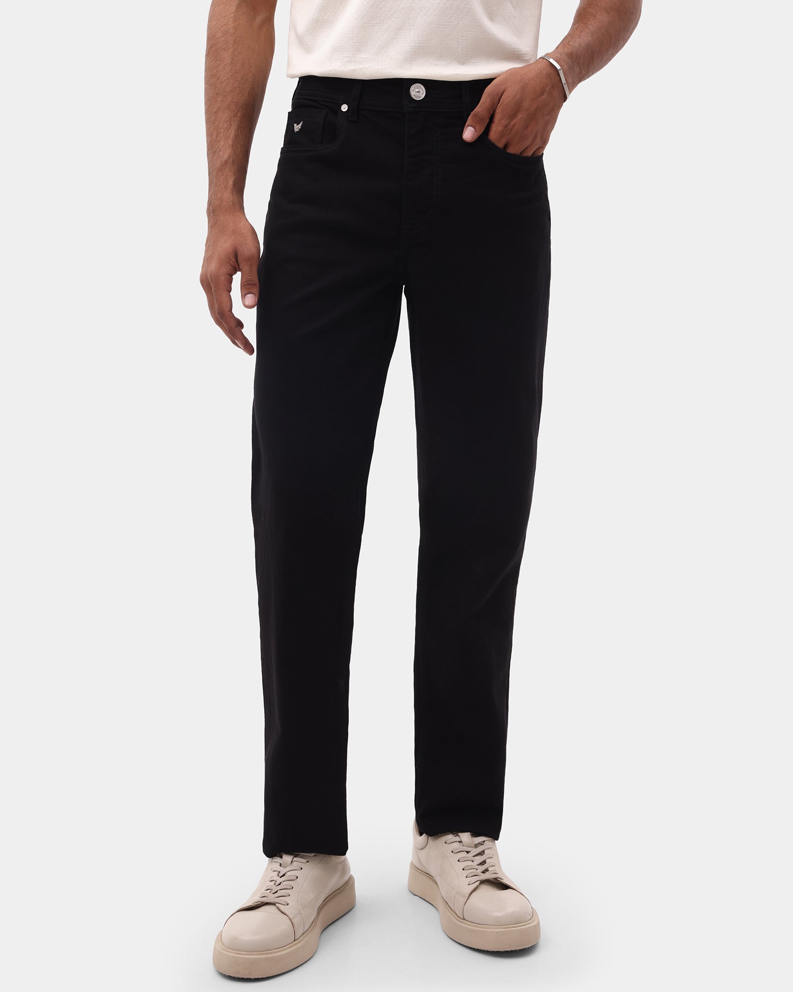 Black Slim Comfort Fit Jeans - Jacob