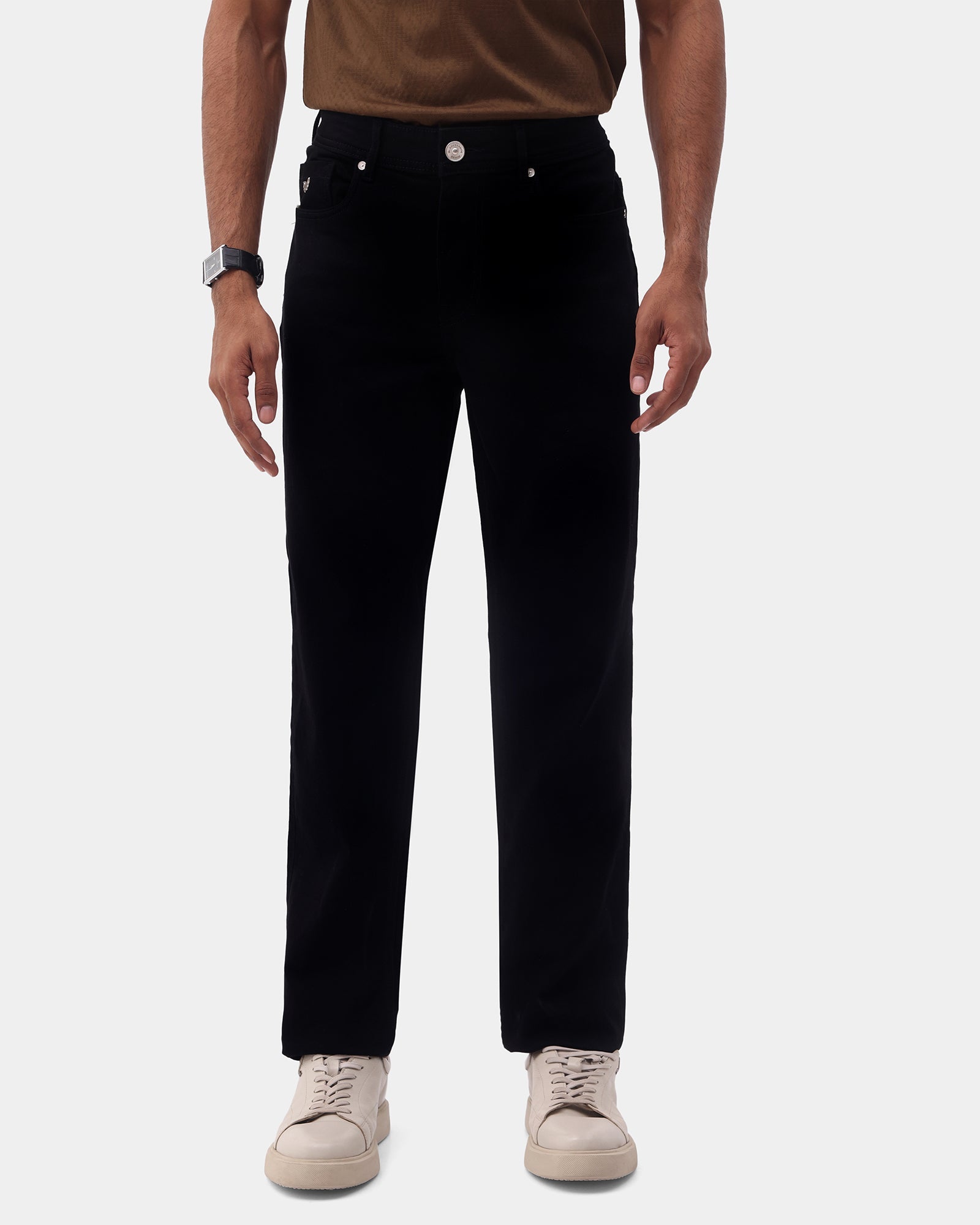 Black Slim Comfort Fit Jeans - Jamie