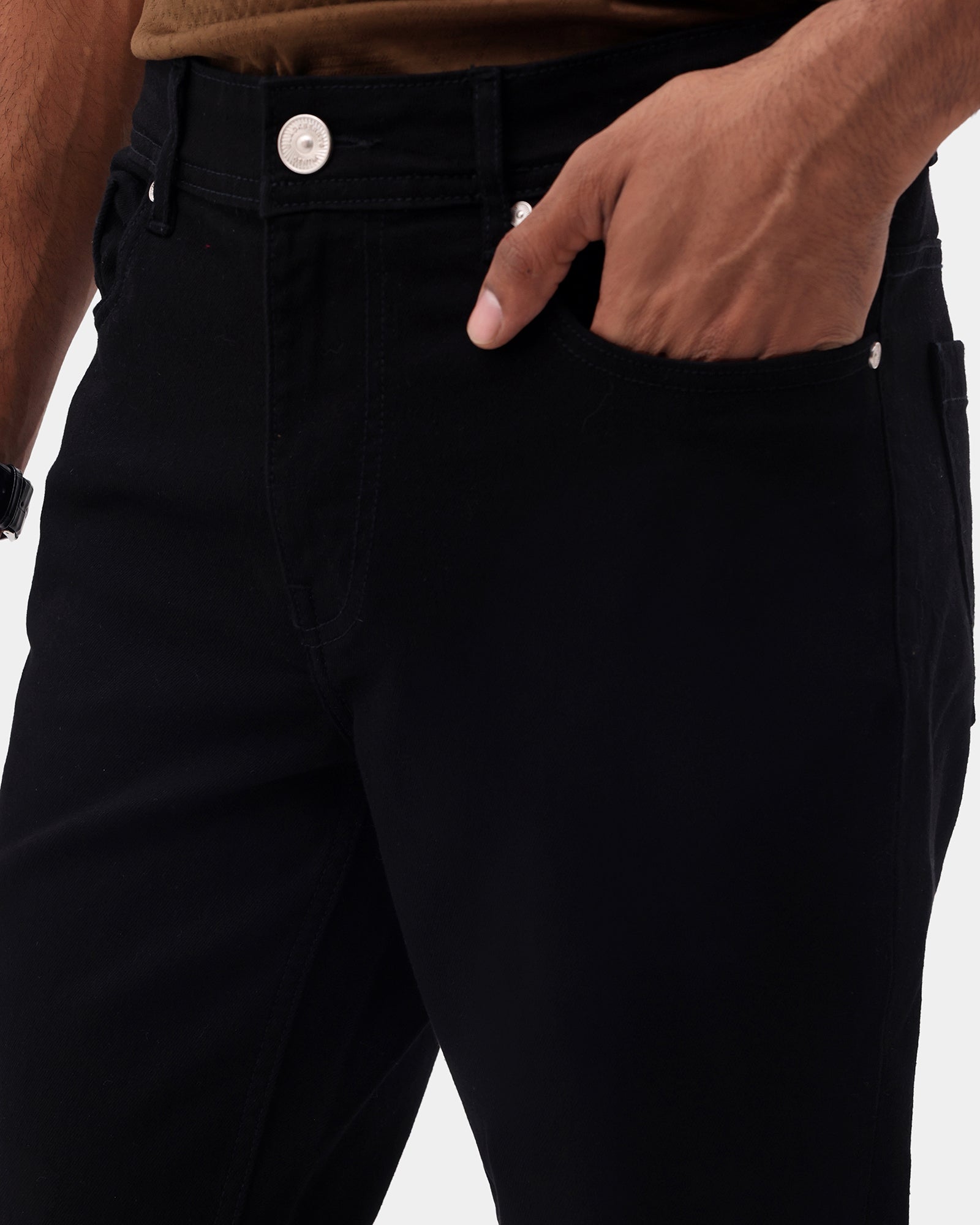 Black Slim Comfort Fit Jeans - Jamie