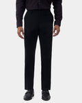 CLEAN FRONT SLIM COMFORT SOLID TROUSER
