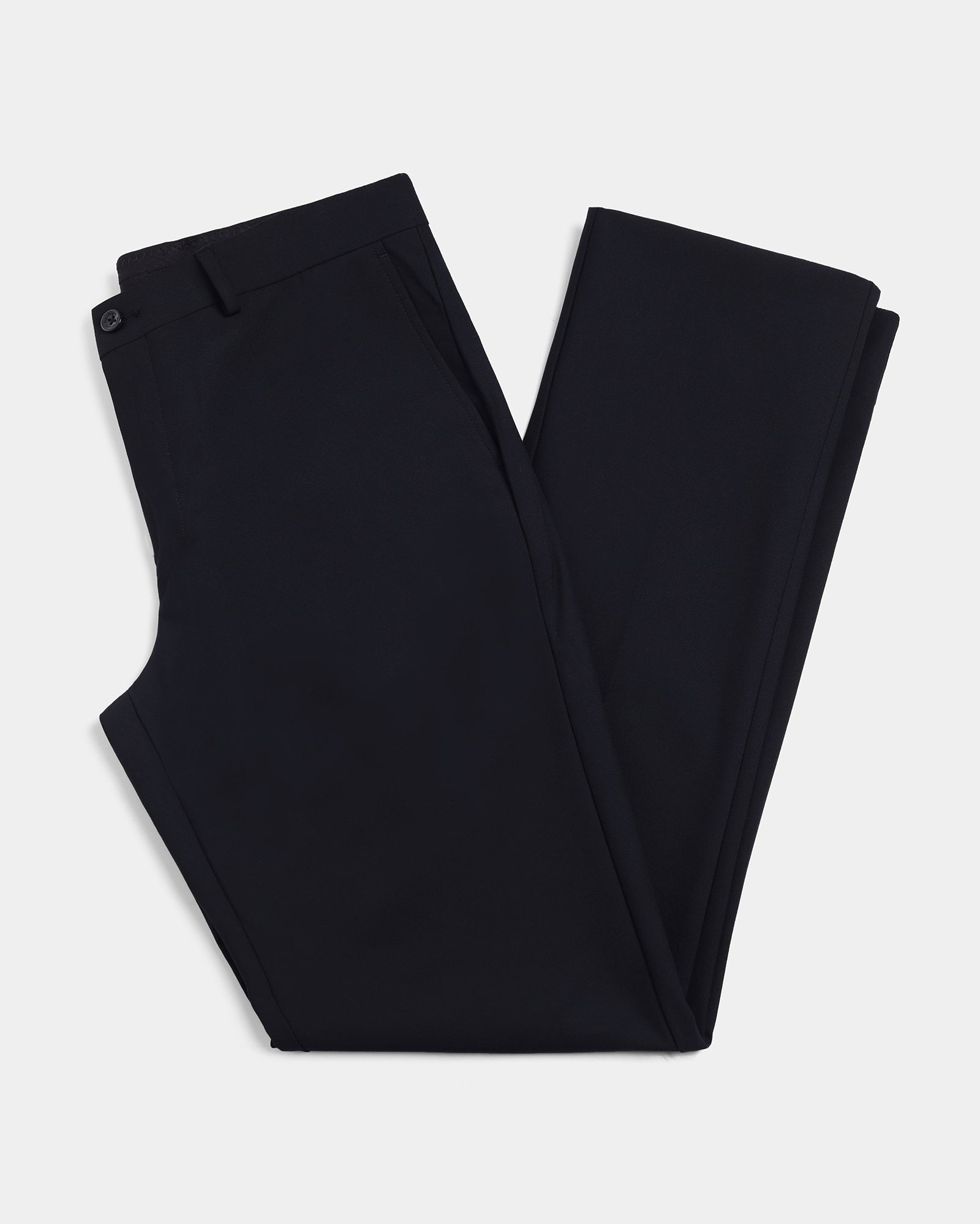 Black Solid Formal Trouser - Travis