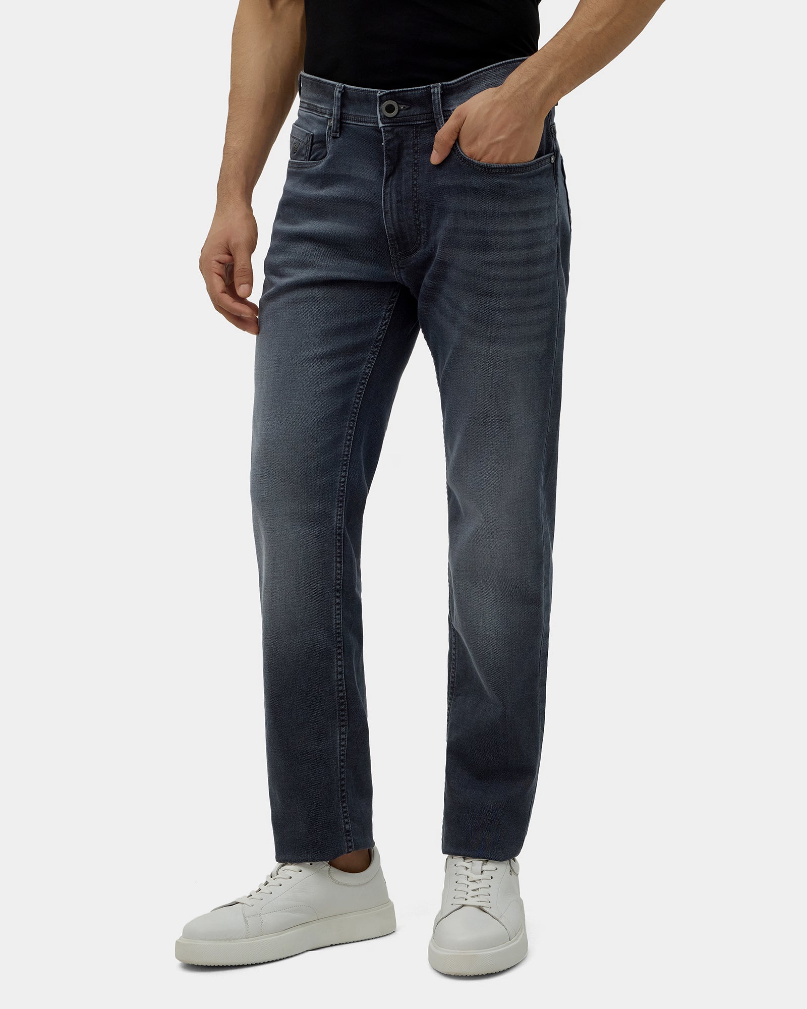 Black Ultrasoft Slim Comfort Jeans - Gavril