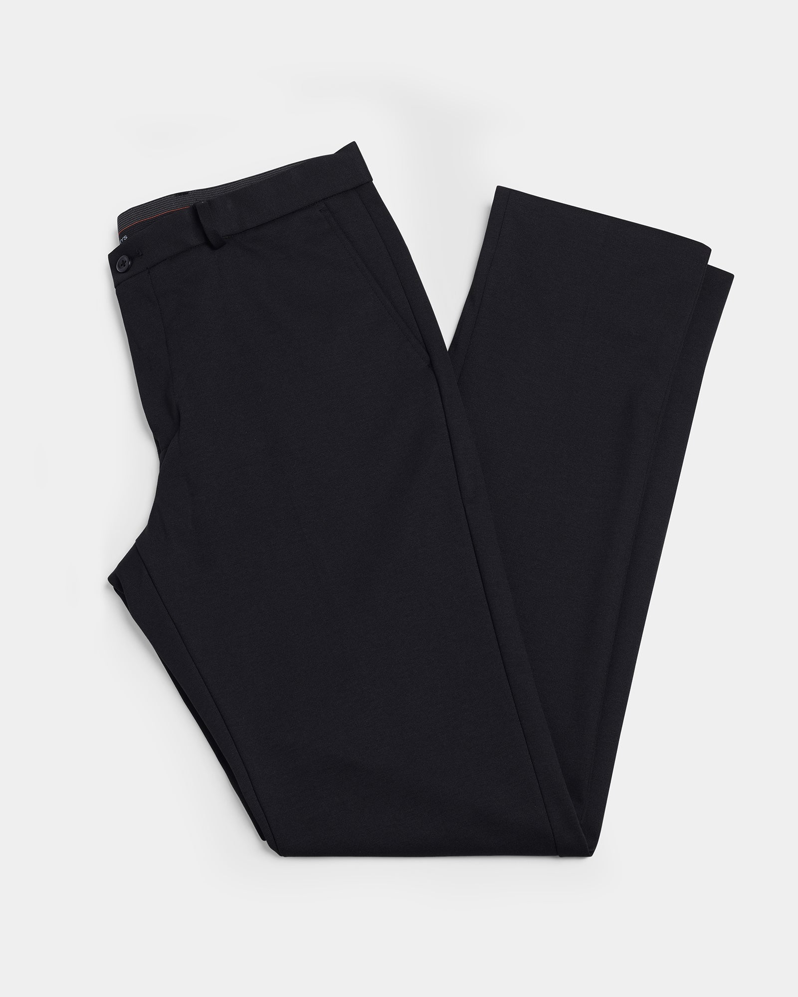Black Solid Formal Trouser - Barry