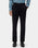 Black Unwrinkle Solid Khakis - Elgon