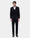 Black Three Piece Solid Suit - Colteo