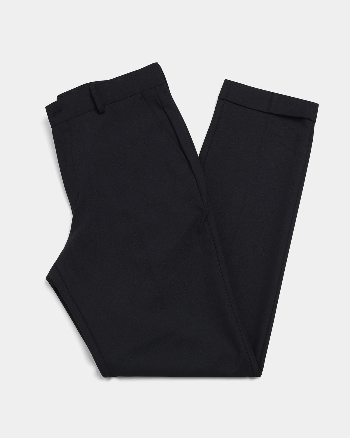 Black Solid Trouser - Christopher