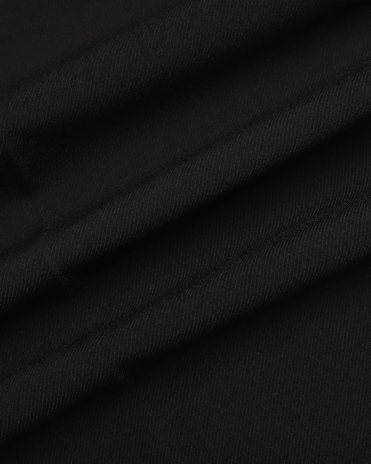 Black Solid Trouser - Claret