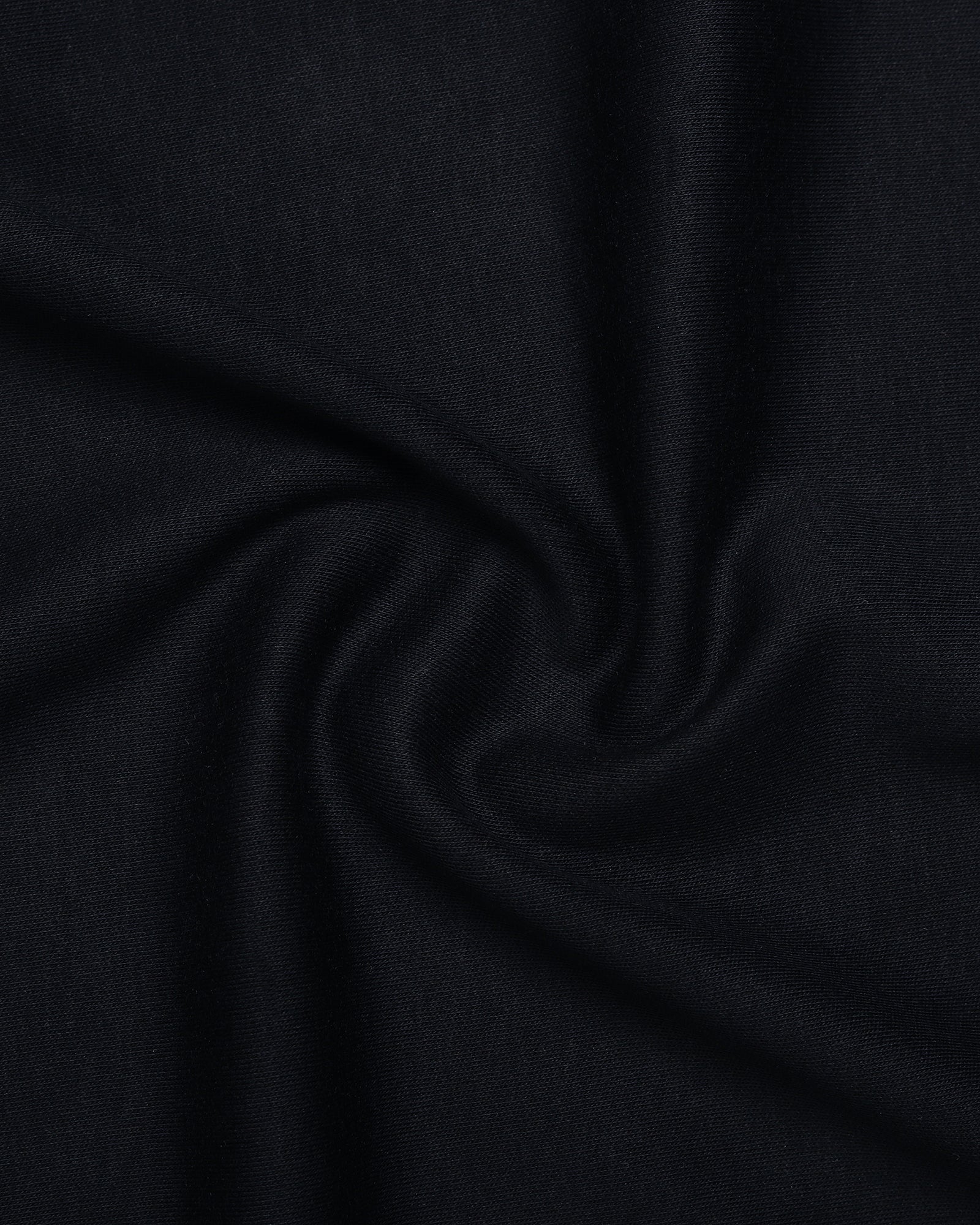 Black Luxe Solid Polo - Toll