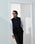 Black Solid Waistcoat - Neveger