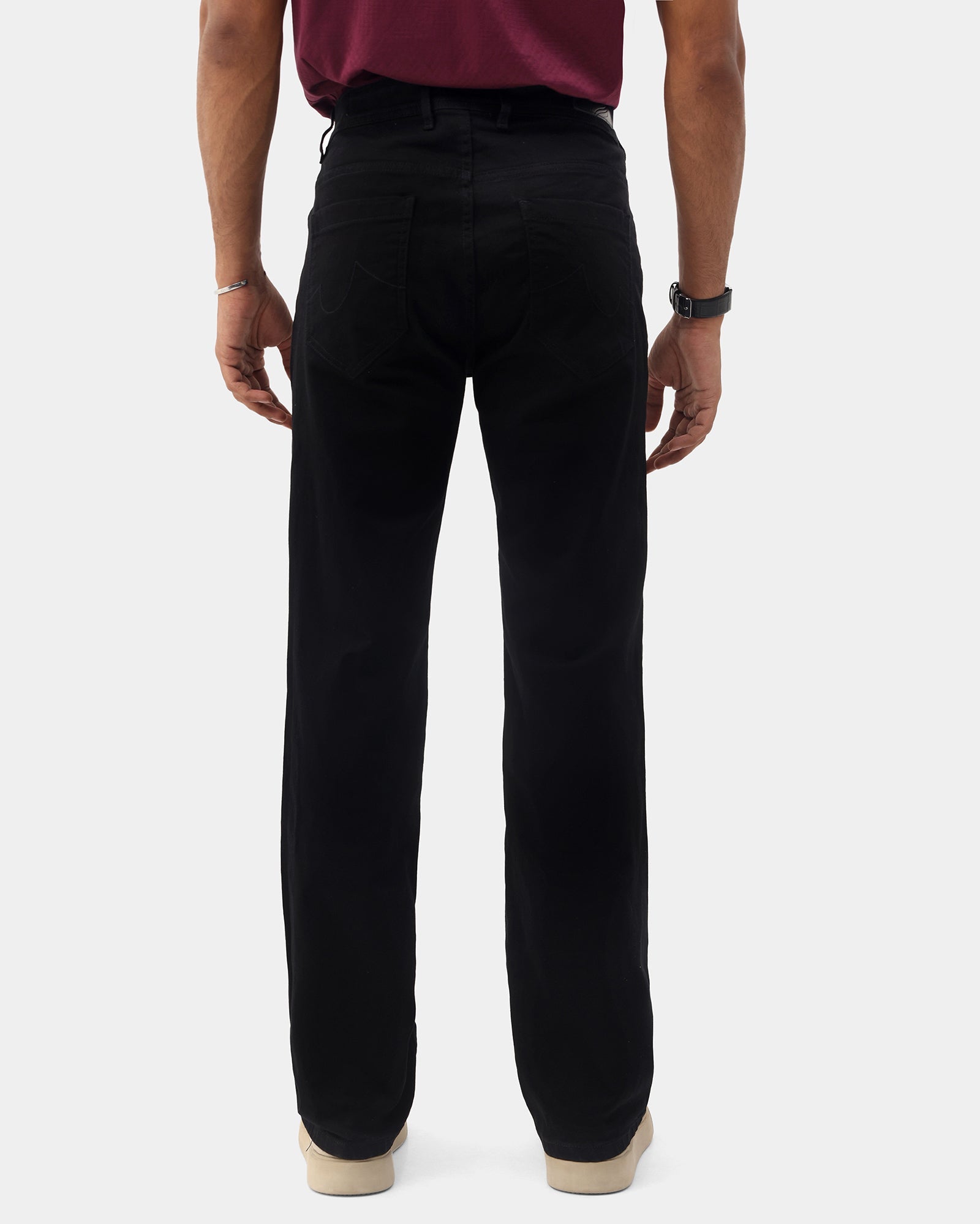 Black Comfort Fit Jeans - Jamie