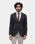 Black Stripe Blazer - Kiroc