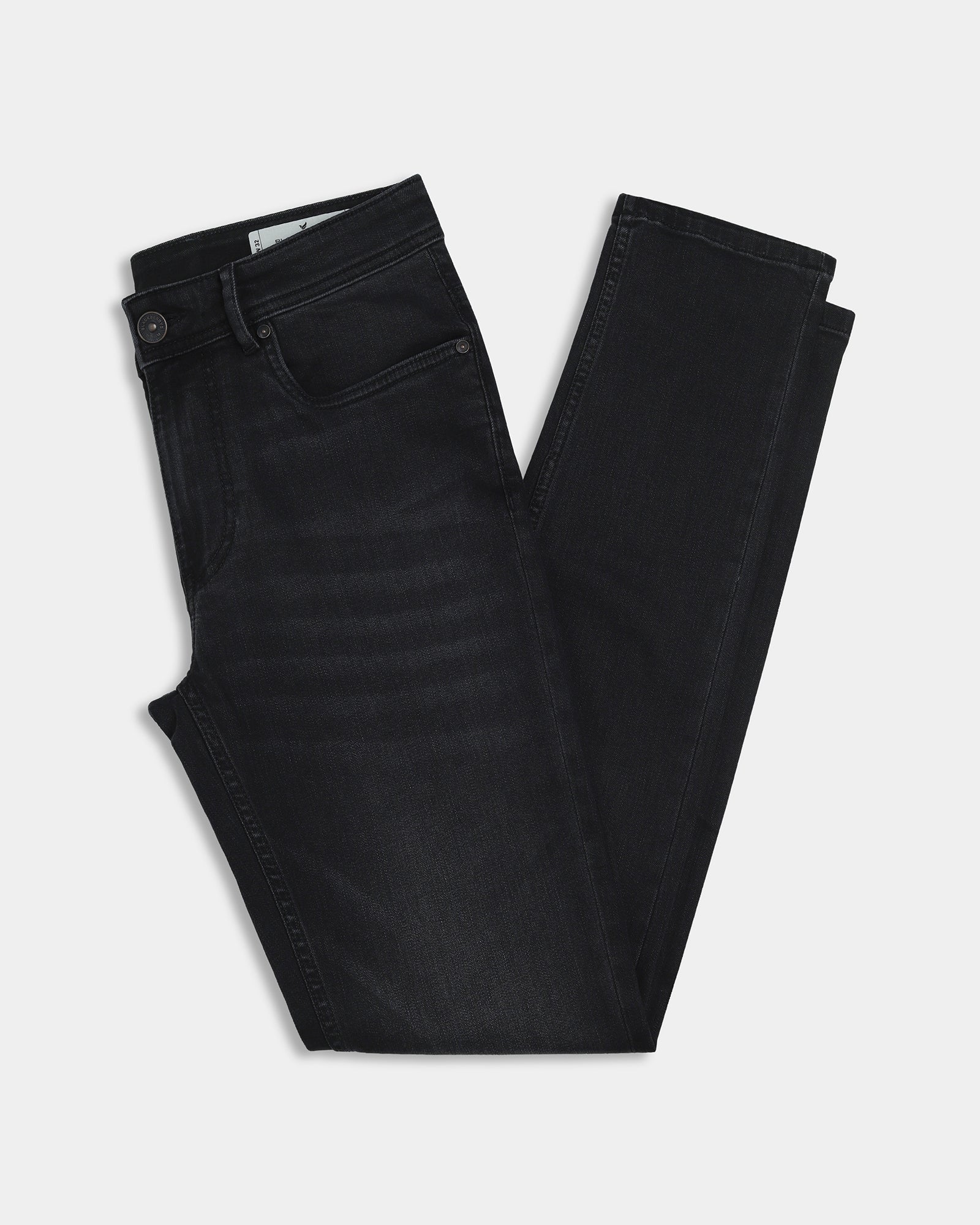 Black Super Clean Slim Fit Jeans - Kaiden