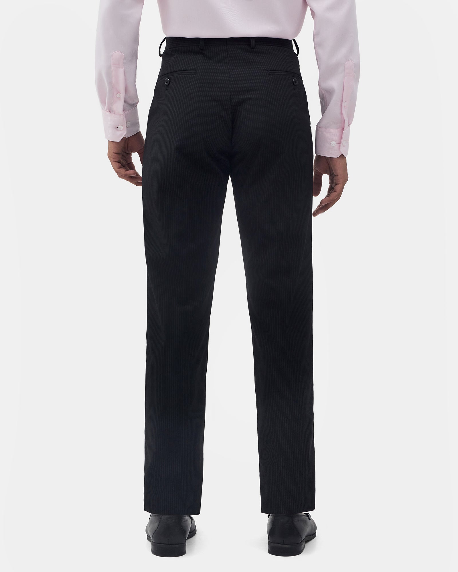 Black Stripe Trouser - Ebel