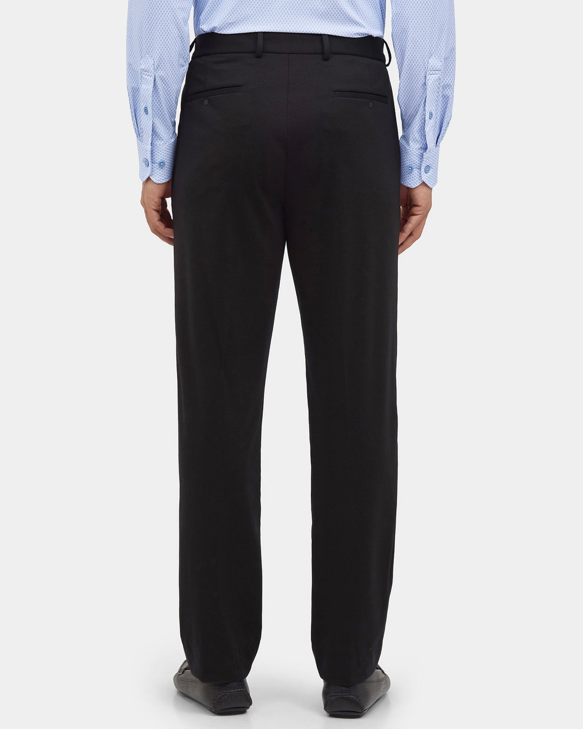 Black TechPro Textured Trouser - Valex