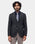 Black Textured Blazer - Rylan